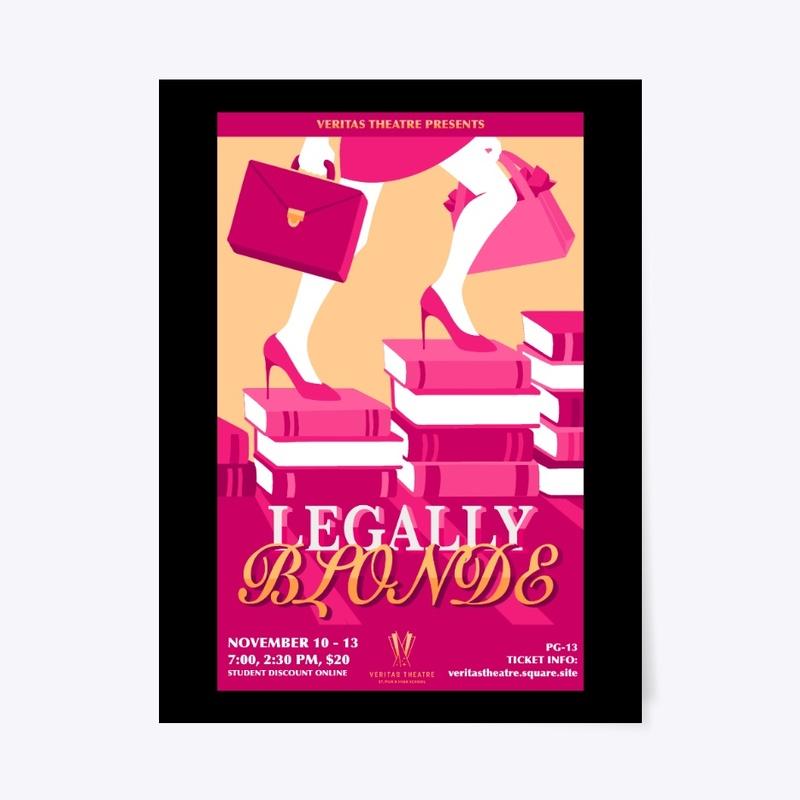 Legally Blonde Show Poster